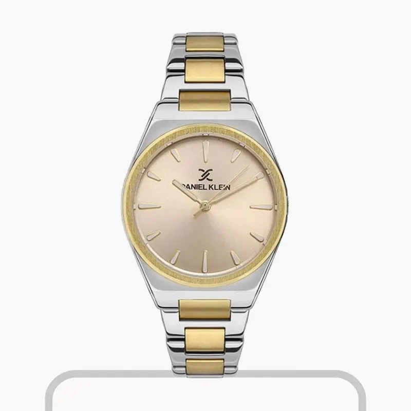 Daniel Klein Premium Champagne Dial Ladies Watch- DK.1.13492-4